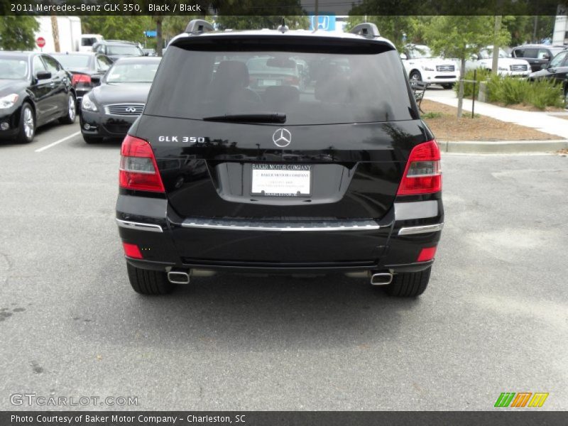 Black / Black 2011 Mercedes-Benz GLK 350