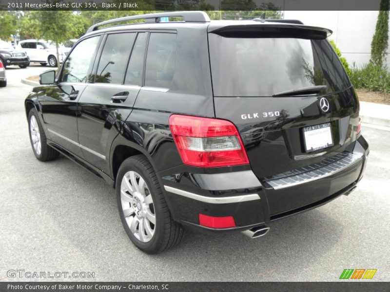 Black / Black 2011 Mercedes-Benz GLK 350
