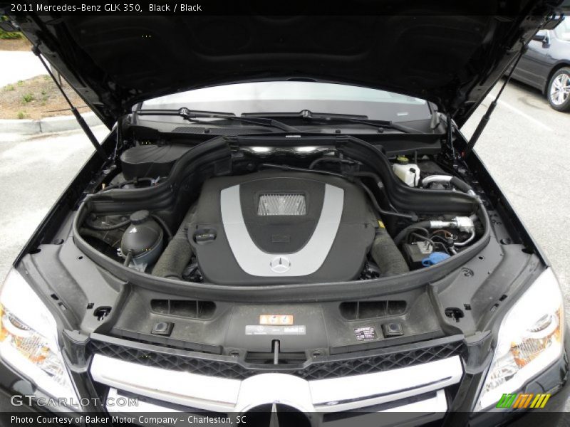 Black / Black 2011 Mercedes-Benz GLK 350