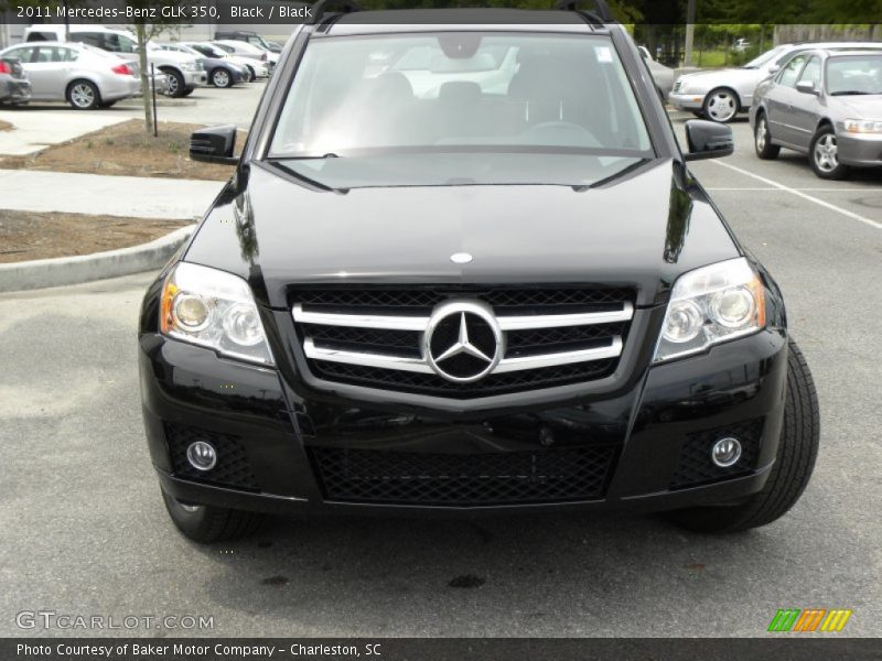 Black / Black 2011 Mercedes-Benz GLK 350