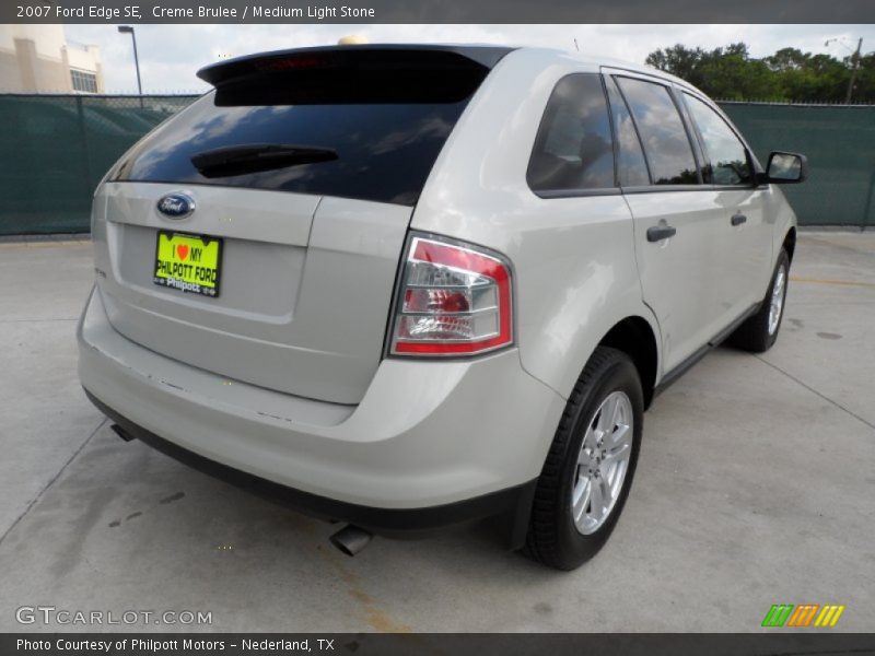 Creme Brulee / Medium Light Stone 2007 Ford Edge SE