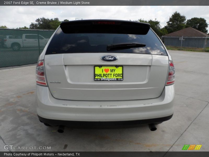 Creme Brulee / Medium Light Stone 2007 Ford Edge SE