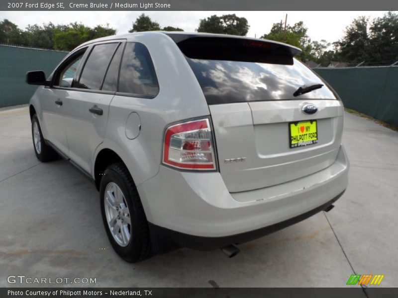 Creme Brulee / Medium Light Stone 2007 Ford Edge SE