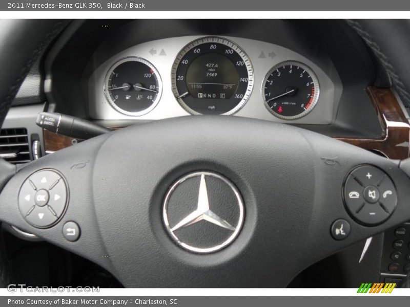 Black / Black 2011 Mercedes-Benz GLK 350