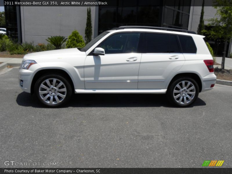 Arctic White / Almond/Black 2011 Mercedes-Benz GLK 350