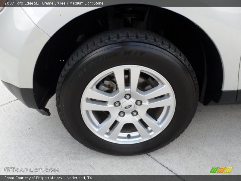 Creme Brulee / Medium Light Stone 2007 Ford Edge SE