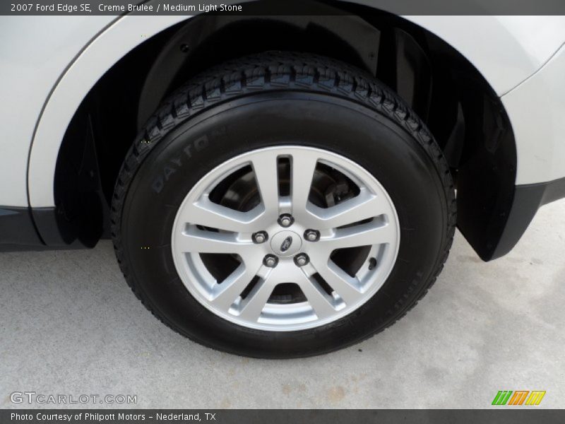 Creme Brulee / Medium Light Stone 2007 Ford Edge SE