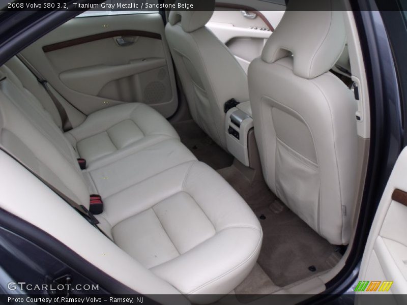 Titanium Gray Metallic / Sandstone Beige 2008 Volvo S80 3.2
