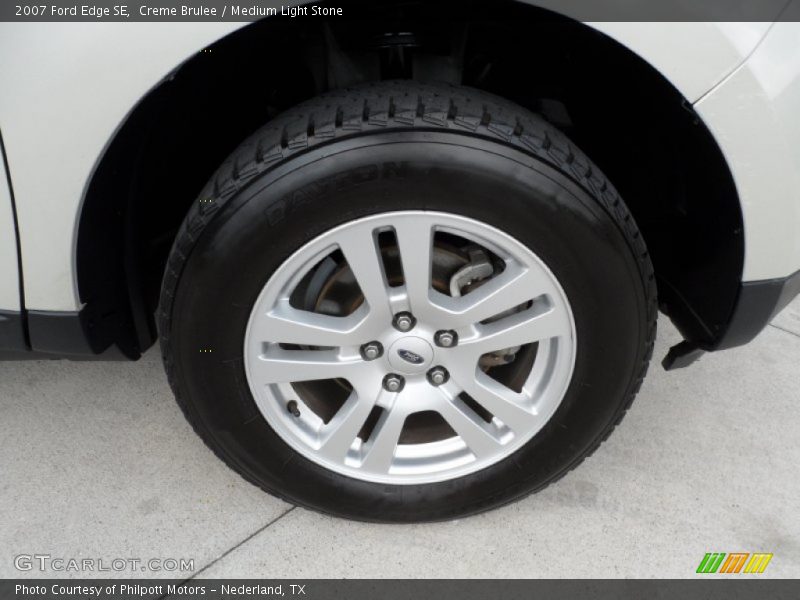 Creme Brulee / Medium Light Stone 2007 Ford Edge SE