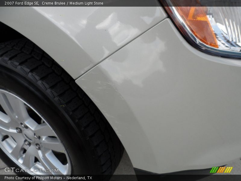 Creme Brulee / Medium Light Stone 2007 Ford Edge SE