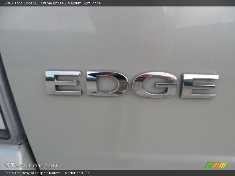 Creme Brulee / Medium Light Stone 2007 Ford Edge SE