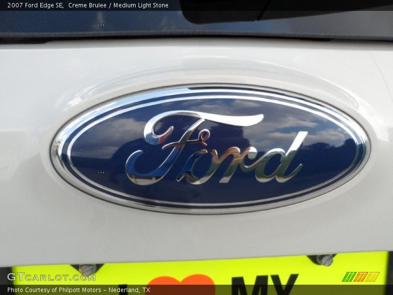 Creme Brulee / Medium Light Stone 2007 Ford Edge SE