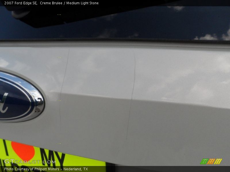 Creme Brulee / Medium Light Stone 2007 Ford Edge SE