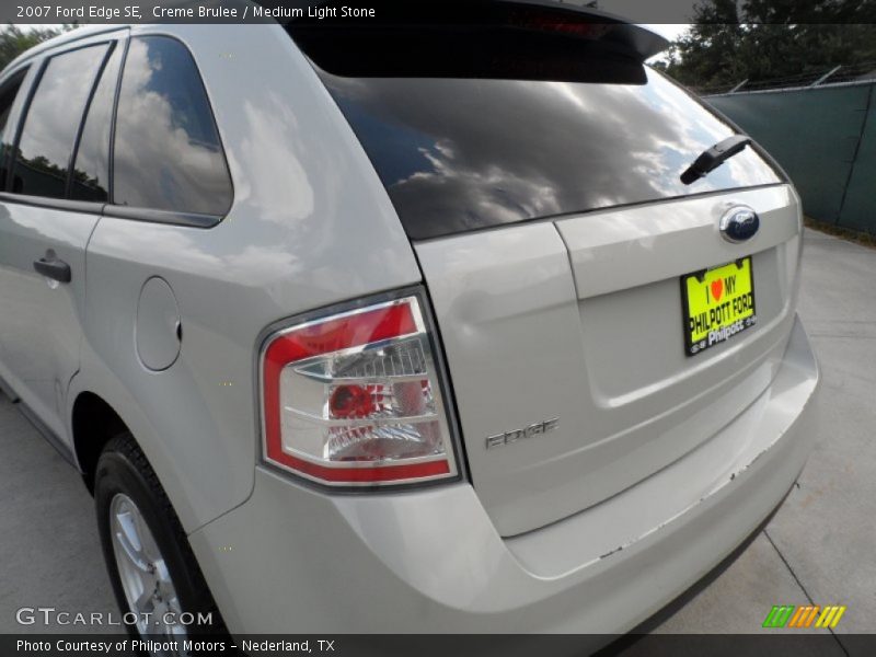 Creme Brulee / Medium Light Stone 2007 Ford Edge SE