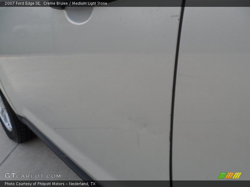 Creme Brulee / Medium Light Stone 2007 Ford Edge SE