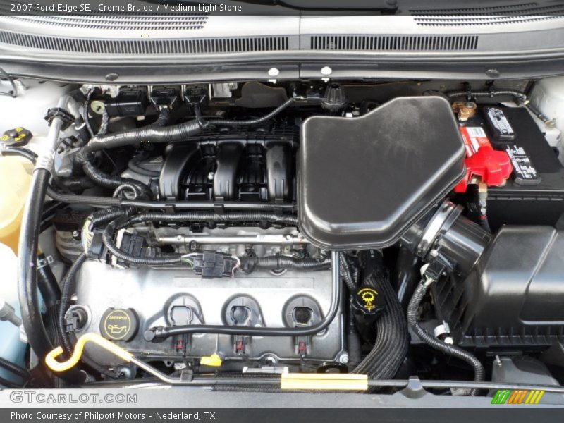 Creme Brulee / Medium Light Stone 2007 Ford Edge SE