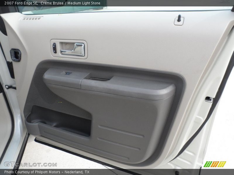 Creme Brulee / Medium Light Stone 2007 Ford Edge SE