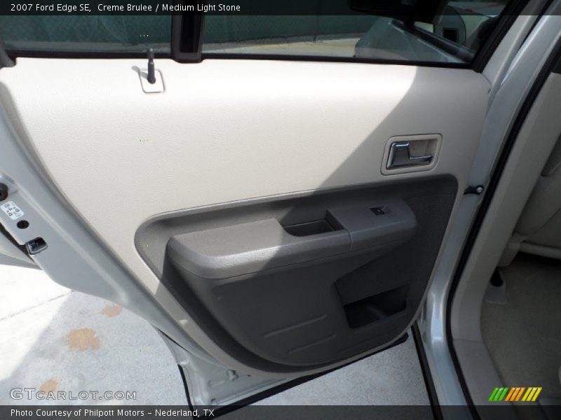 Creme Brulee / Medium Light Stone 2007 Ford Edge SE