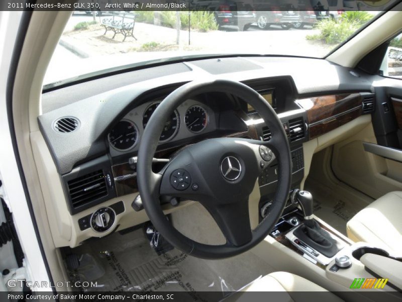 Arctic White / Almond/Black 2011 Mercedes-Benz GLK 350