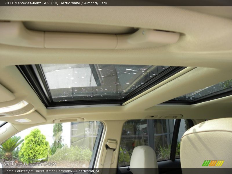 Arctic White / Almond/Black 2011 Mercedes-Benz GLK 350