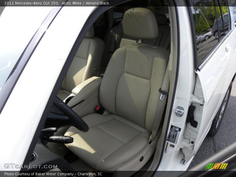 Arctic White / Almond/Black 2011 Mercedes-Benz GLK 350