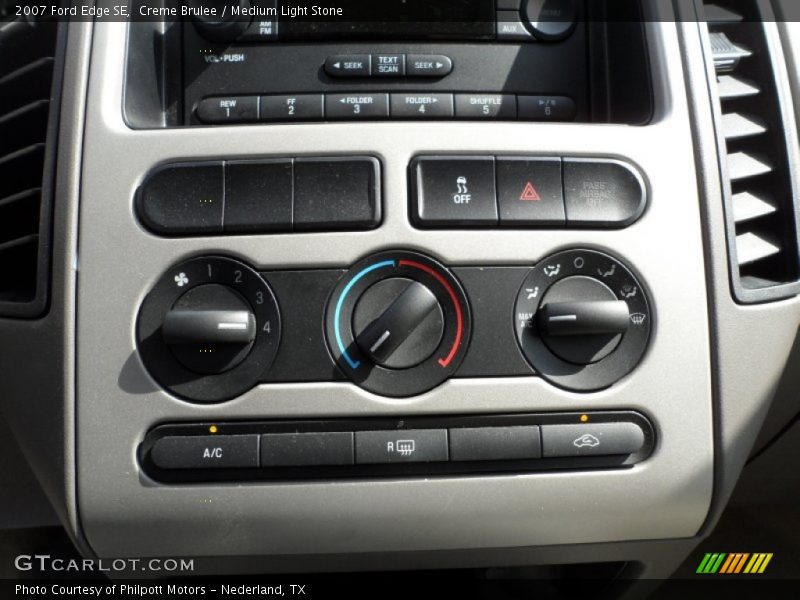 Creme Brulee / Medium Light Stone 2007 Ford Edge SE