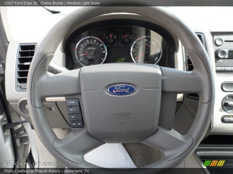 Creme Brulee / Medium Light Stone 2007 Ford Edge SE