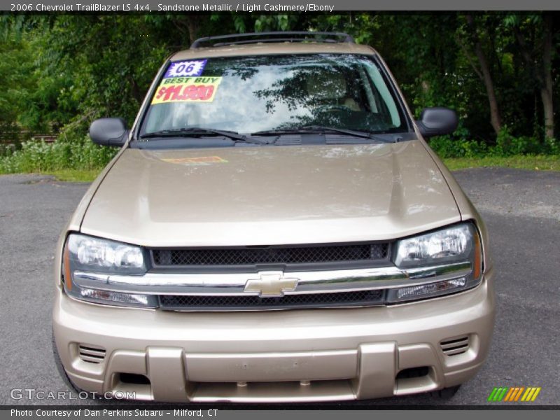 Sandstone Metallic / Light Cashmere/Ebony 2006 Chevrolet TrailBlazer LS 4x4