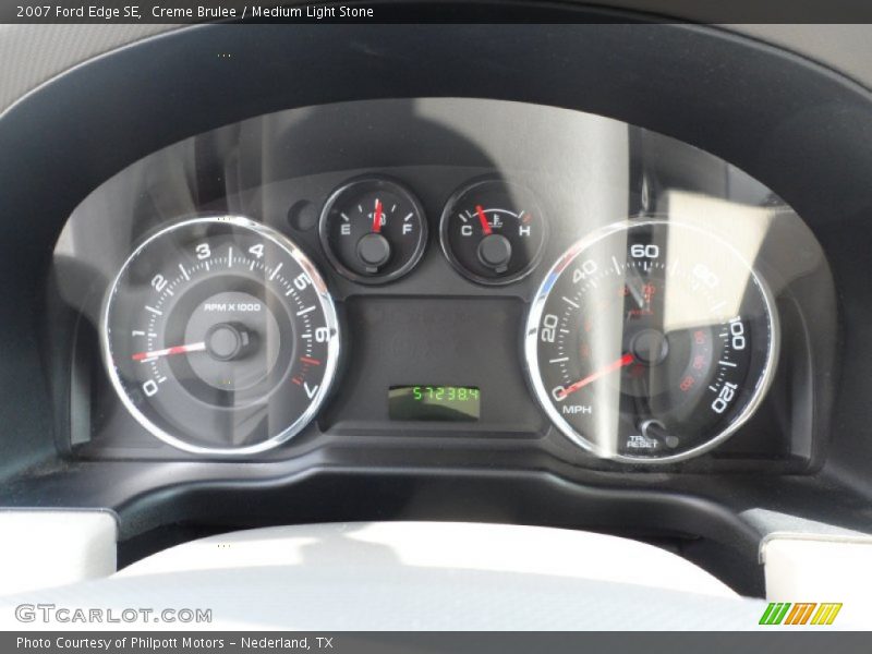 Creme Brulee / Medium Light Stone 2007 Ford Edge SE