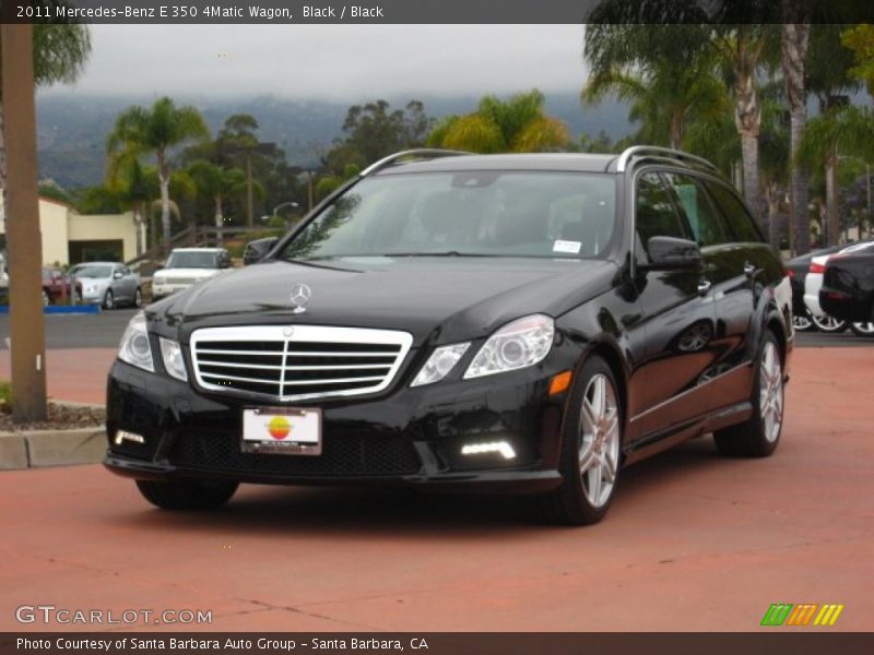 Front 3/4 View of 2011 E 350 4Matic Wagon