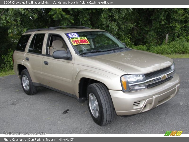 Sandstone Metallic / Light Cashmere/Ebony 2006 Chevrolet TrailBlazer LS 4x4