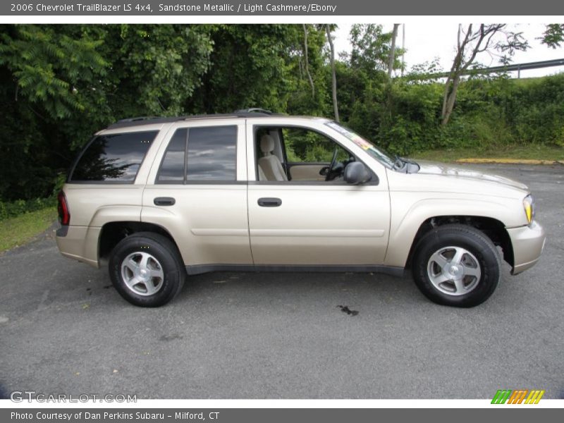 Sandstone Metallic / Light Cashmere/Ebony 2006 Chevrolet TrailBlazer LS 4x4