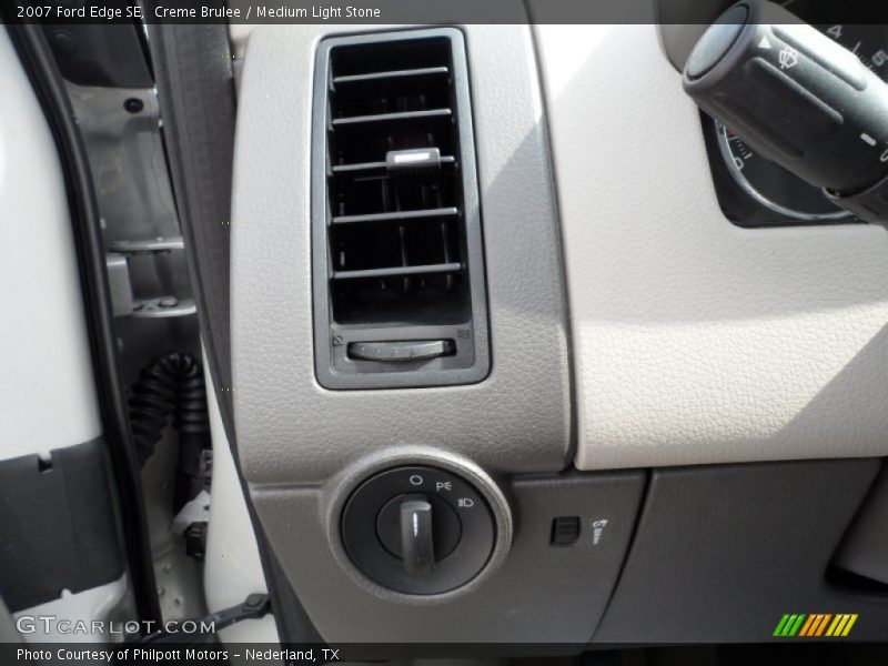 Creme Brulee / Medium Light Stone 2007 Ford Edge SE