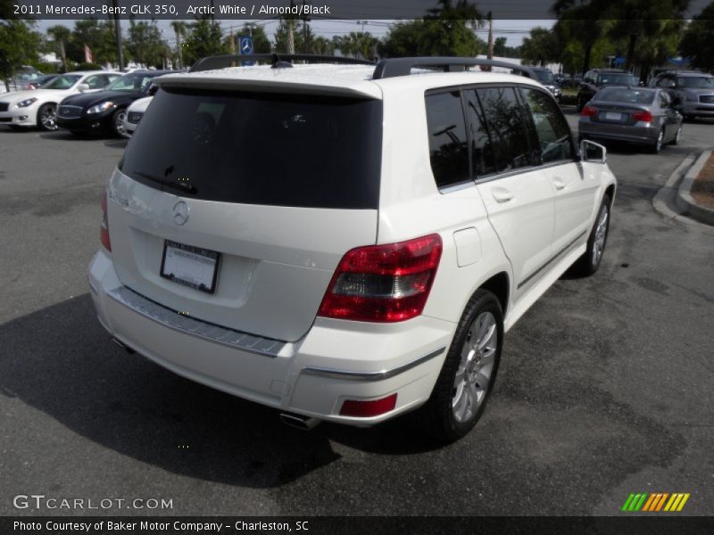 Arctic White / Almond/Black 2011 Mercedes-Benz GLK 350
