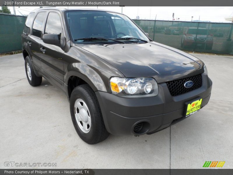 Tungsten Grey Metallic / Medium/Dark Flint 2007 Ford Escape XLS