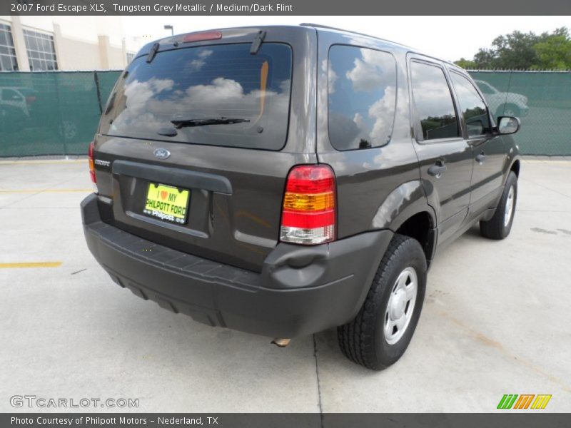 Tungsten Grey Metallic / Medium/Dark Flint 2007 Ford Escape XLS