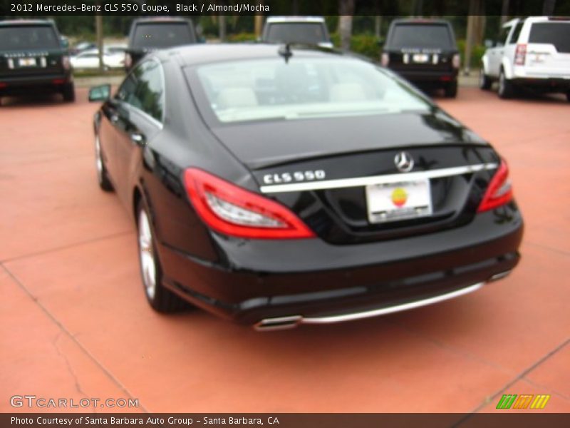 Black / Almond/Mocha 2012 Mercedes-Benz CLS 550 Coupe