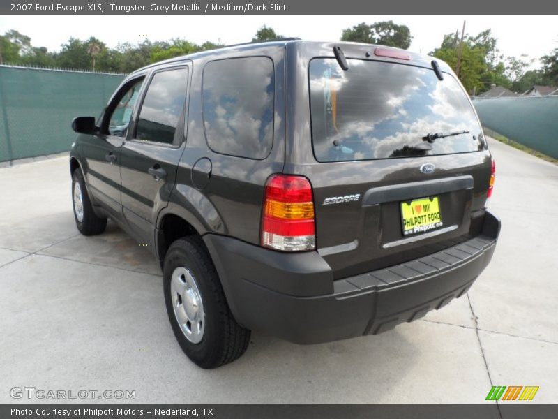 Tungsten Grey Metallic / Medium/Dark Flint 2007 Ford Escape XLS