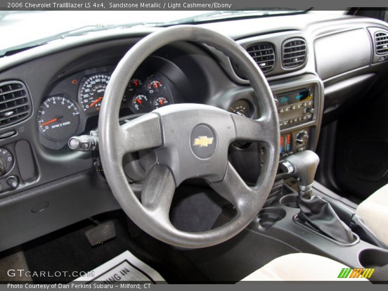 Sandstone Metallic / Light Cashmere/Ebony 2006 Chevrolet TrailBlazer LS 4x4