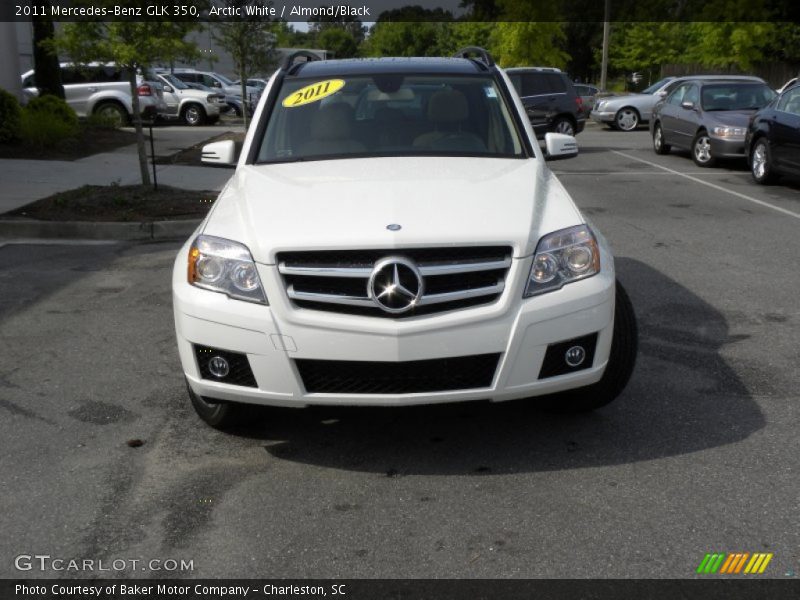 Arctic White / Almond/Black 2011 Mercedes-Benz GLK 350