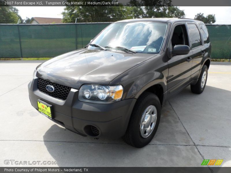 Tungsten Grey Metallic / Medium/Dark Flint 2007 Ford Escape XLS