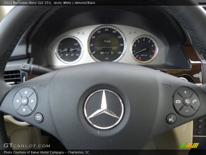 Arctic White / Almond/Black 2011 Mercedes-Benz GLK 350
