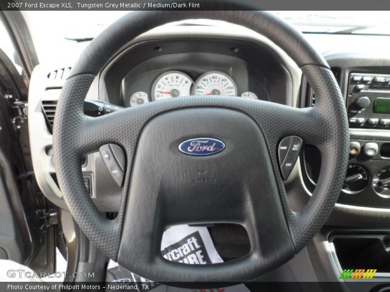 Tungsten Grey Metallic / Medium/Dark Flint 2007 Ford Escape XLS