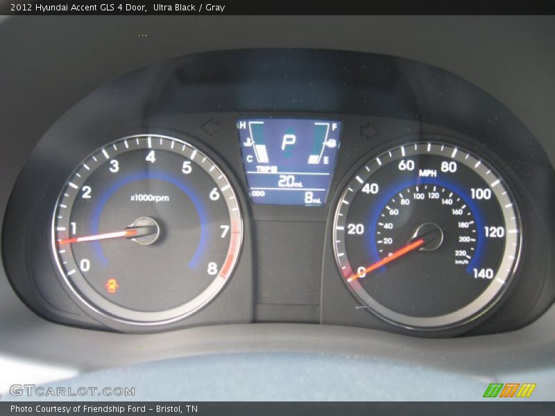  2012 Accent GLS 4 Door GLS 4 Door Gauges