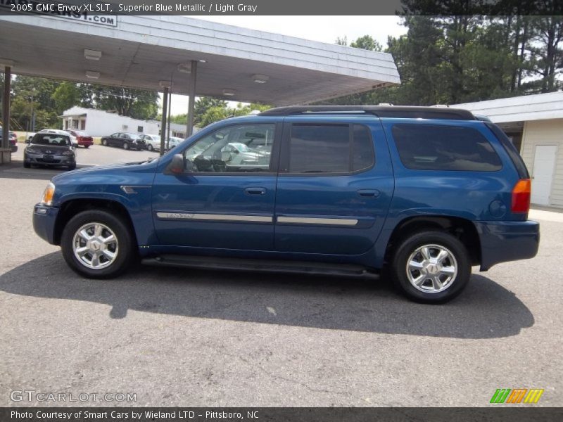 Superior Blue Metallic / Light Gray 2005 GMC Envoy XL SLT