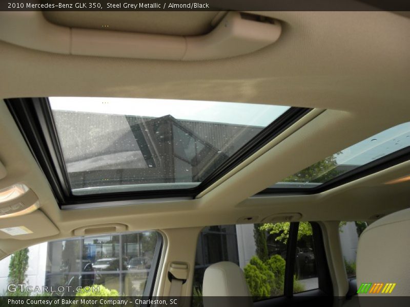 Steel Grey Metallic / Almond/Black 2010 Mercedes-Benz GLK 350