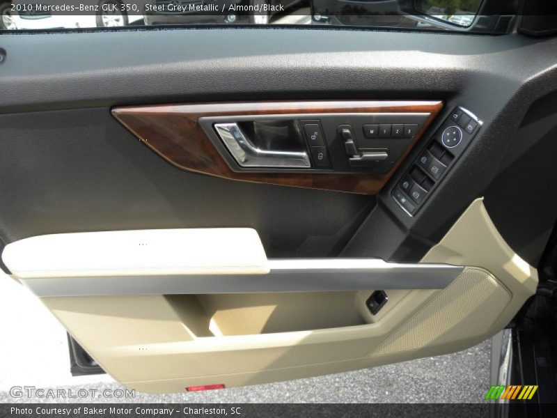 Steel Grey Metallic / Almond/Black 2010 Mercedes-Benz GLK 350