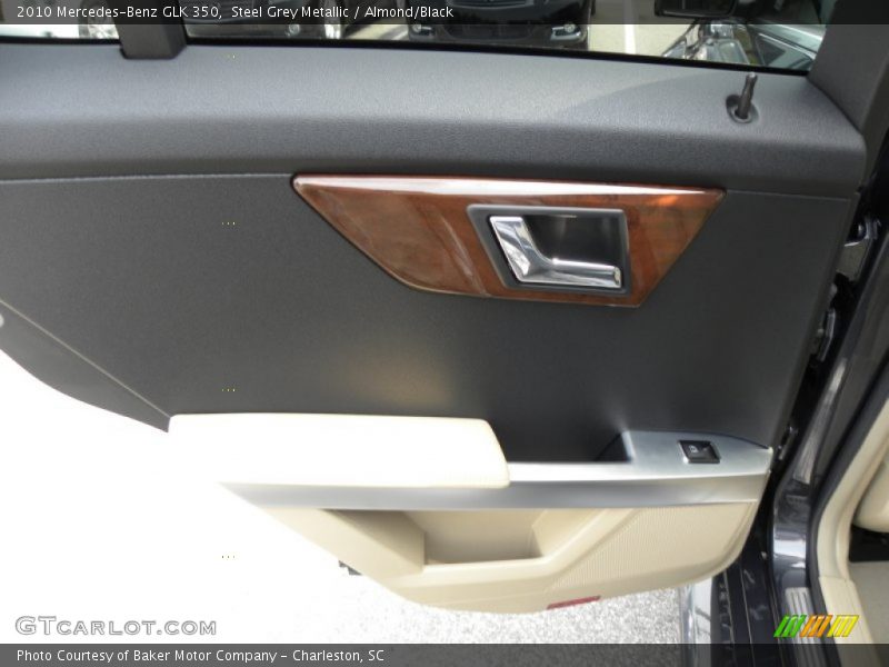 Steel Grey Metallic / Almond/Black 2010 Mercedes-Benz GLK 350