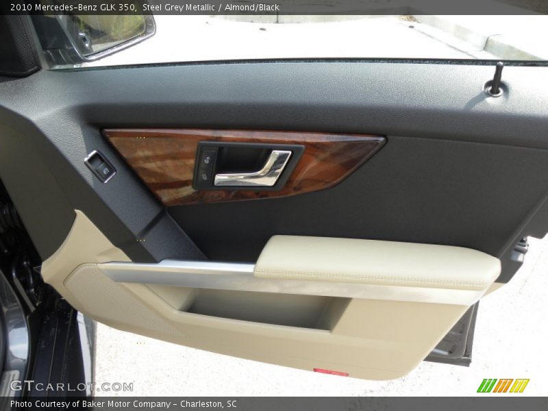 Steel Grey Metallic / Almond/Black 2010 Mercedes-Benz GLK 350