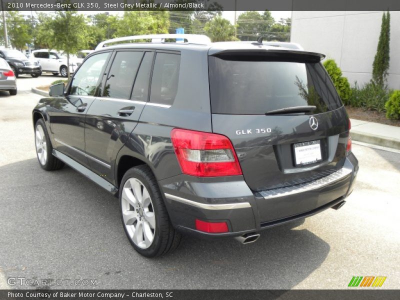 Steel Grey Metallic / Almond/Black 2010 Mercedes-Benz GLK 350